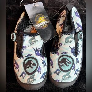 Jurassic World Kids Water Shoes - Black and Purple